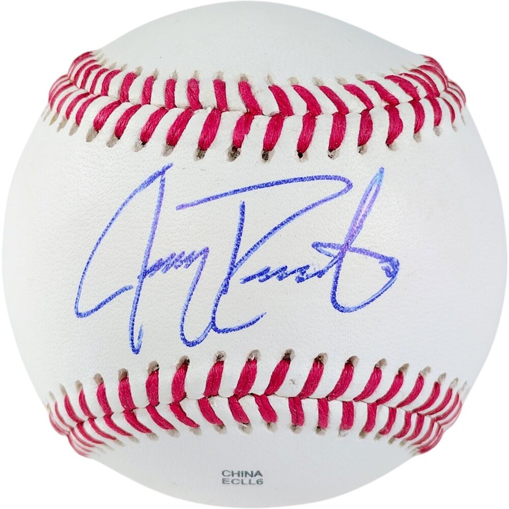 Jerry Dipoto Signed Baseball Proof Seattle Mariners Rockies Mets Autograph COA
